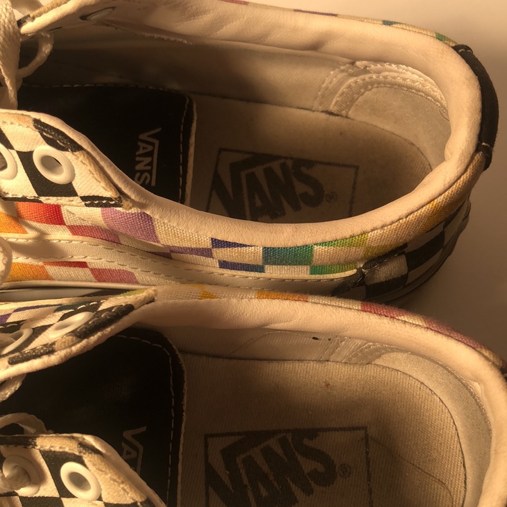 Women’s rare Vans Y2k lace up canvas shoes - Picture 8 of 11